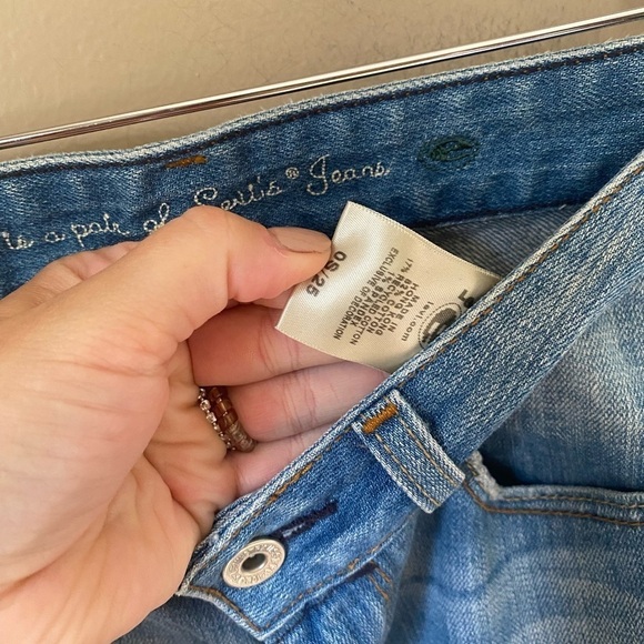 Vintage Y2K Levi’s Eco Green White Tag Low Mid Rise Bootcut Jeans - Picture 6 of 7